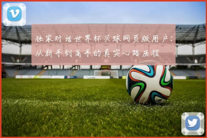 独家对话世界杯买球网页版用户：从新手到高手的真实心路历程
