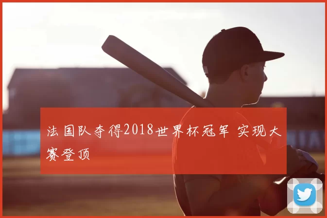 法国队夺得2018世界杯冠军 实现大赛登顶
